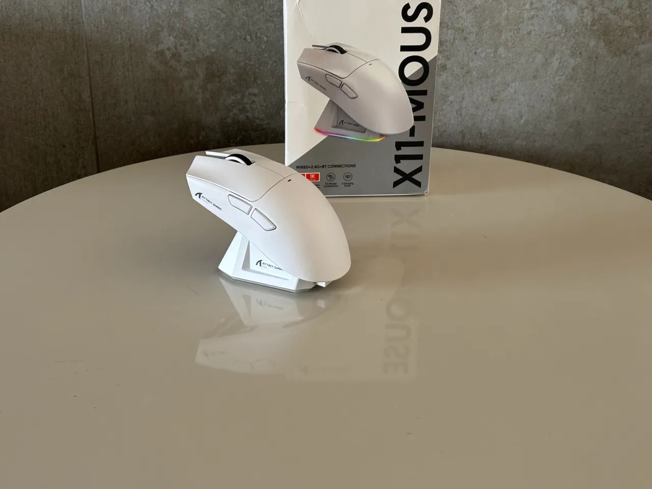 Attack Shark X11 Branco - Mouse - Foto 2