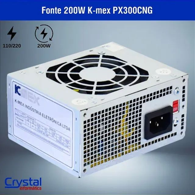 Mini Fonte Atx Kmex 