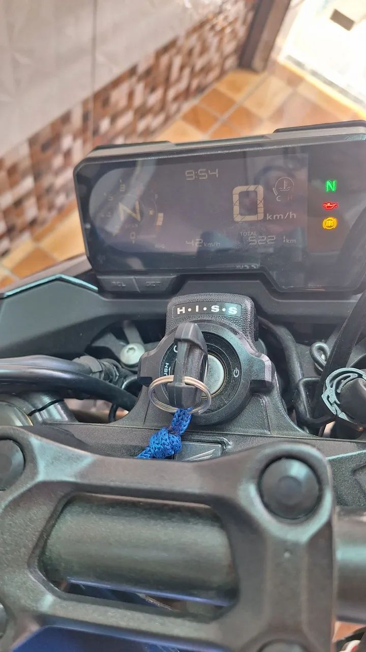 CB 500F  ano 2024 cor azul - Foto 3