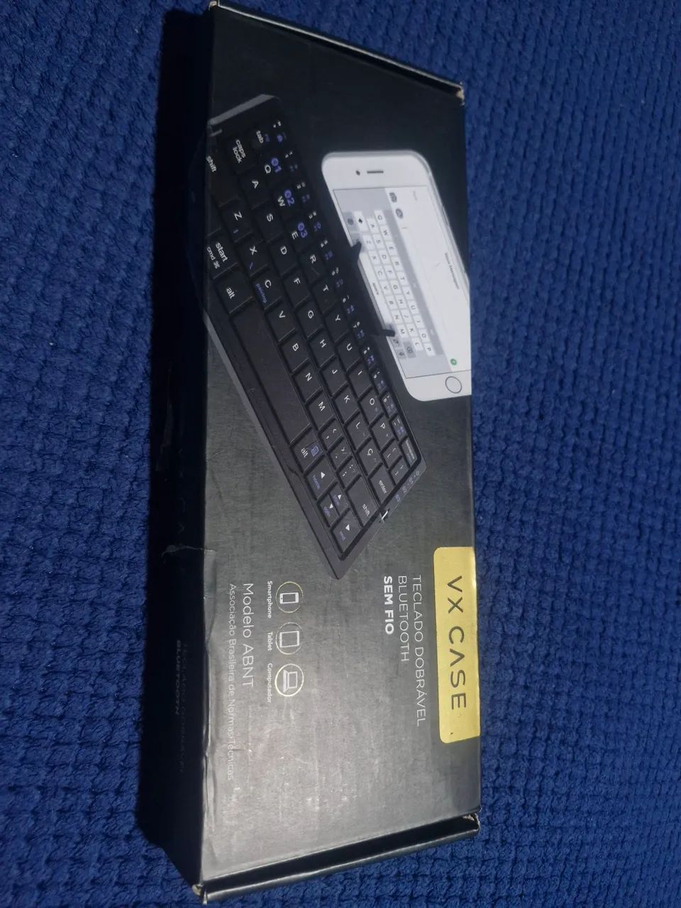 Teclado Dobrável Bluetooth Sem Fio VX CASE - Foto 2