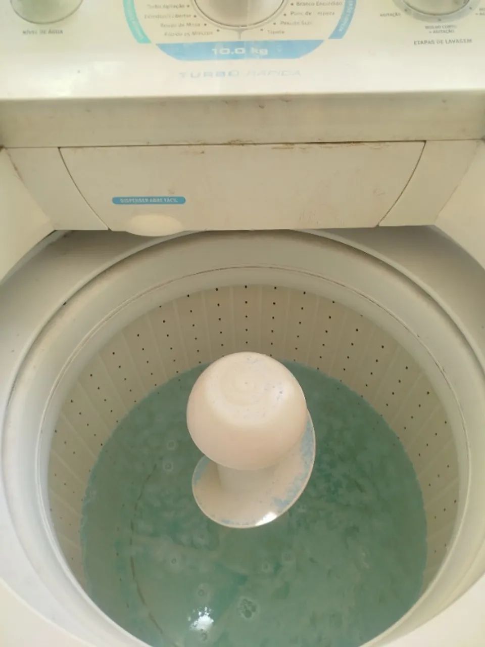 Máquina de lavar usada funciona, mas tem defeito  - Foto 5