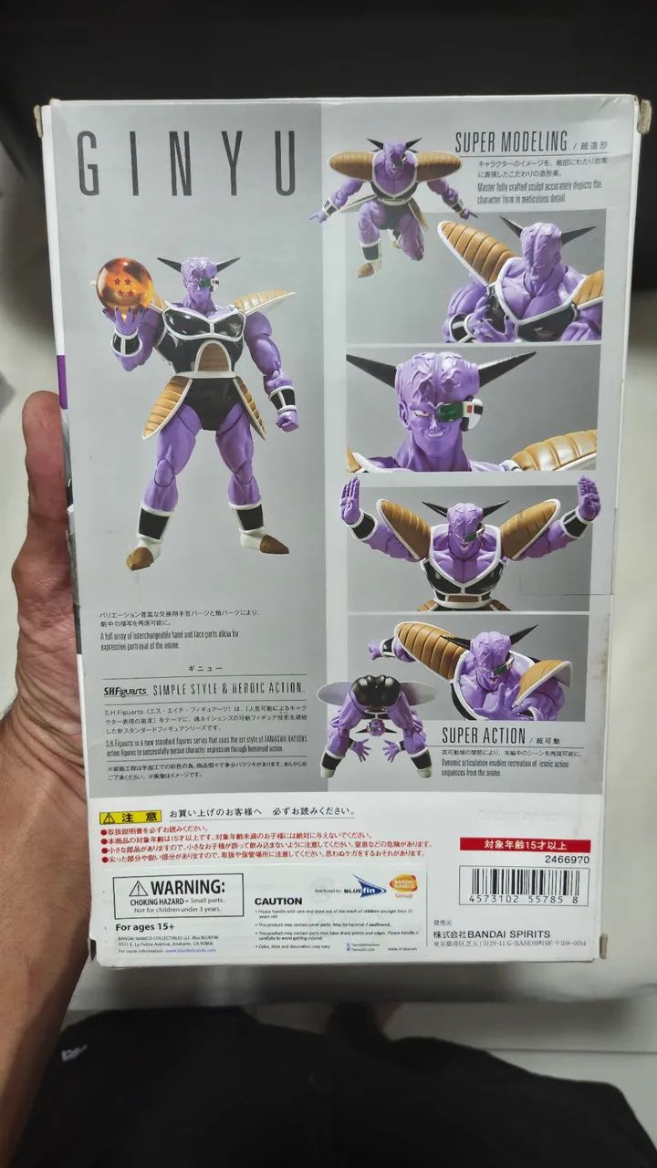 Ginyu sh figuarts original bandai - Foto 3