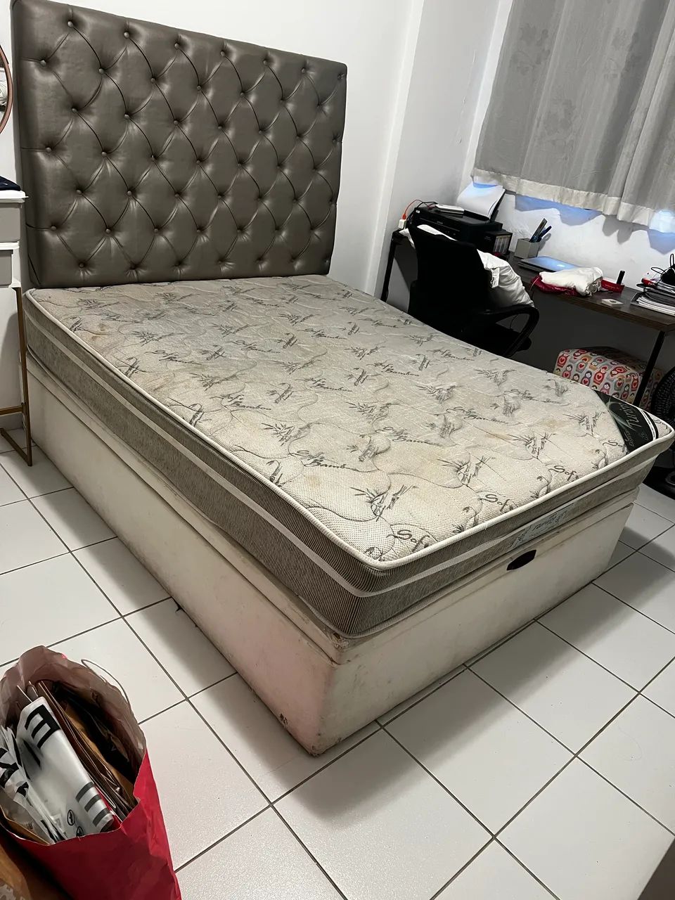 Cama box bau 