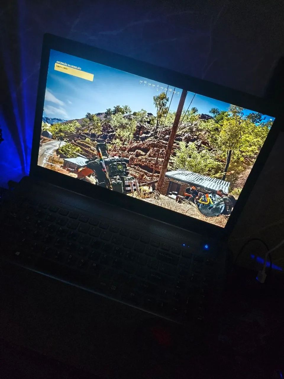 Notebook Gamer com GTX 1050ti / 8GB RAM - Foto 5