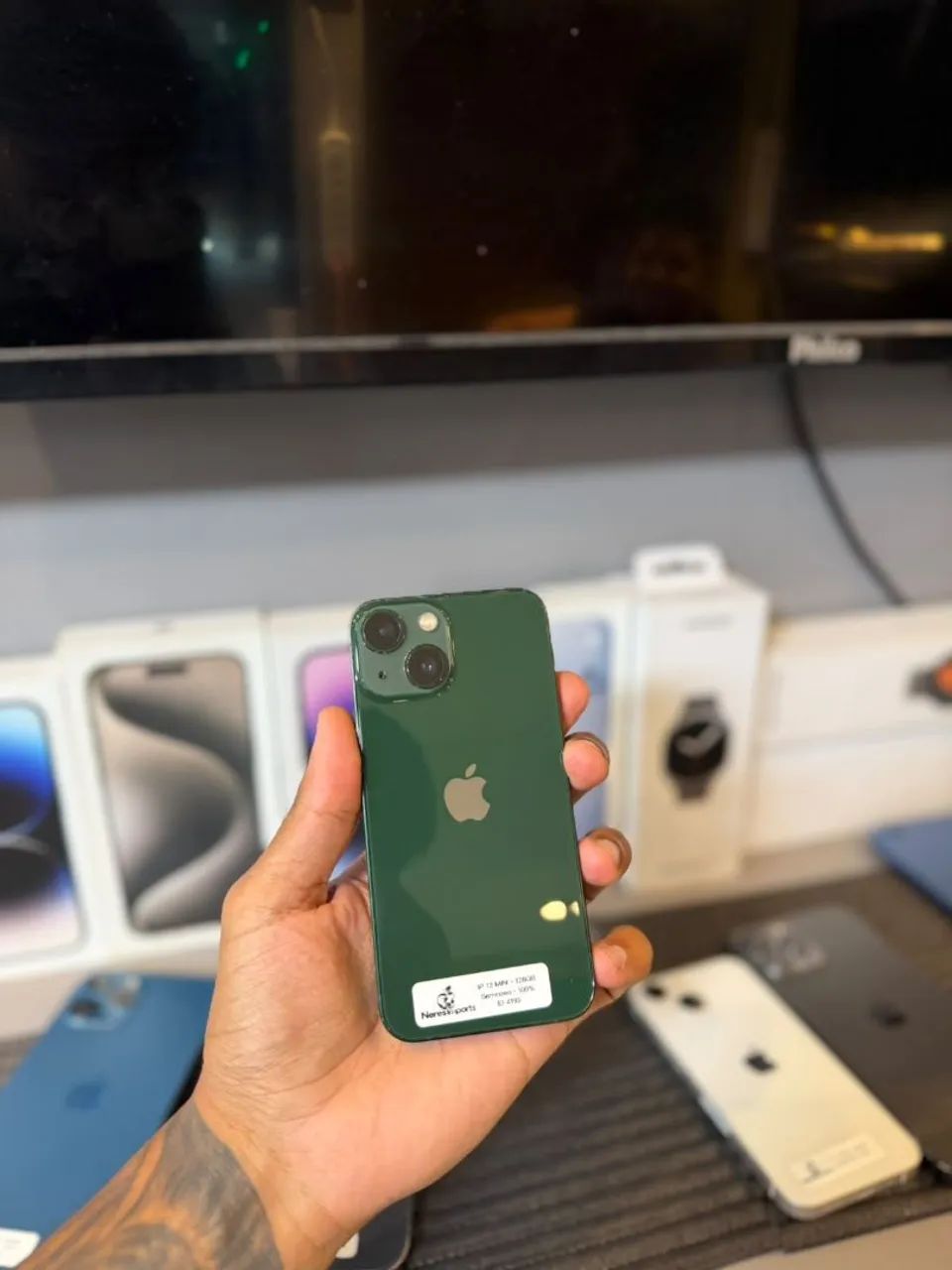 IPHONE 13 MINI 128GB<br>R$ 1.699
