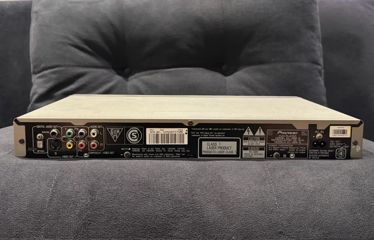 Pioneer Dv-366S DVD PLAYER - Foto 2