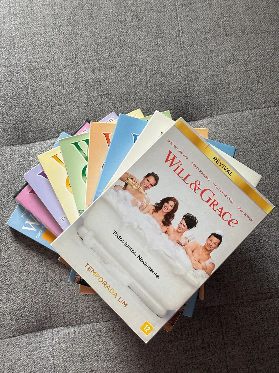 coleção will & grace 1a a 9a temporada completa dvd box will e grace revival - Foto 4