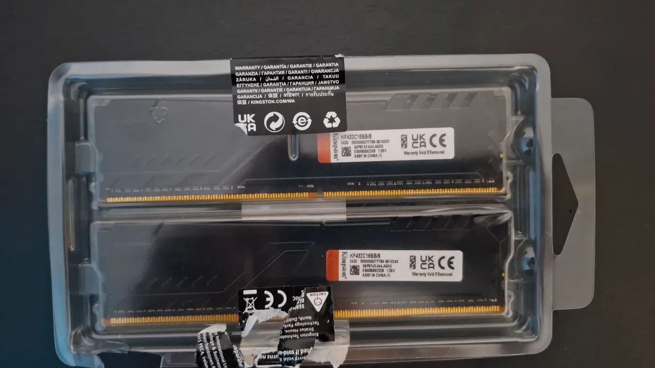 Memoria ram kingston 2x8 gb - Foto 2
