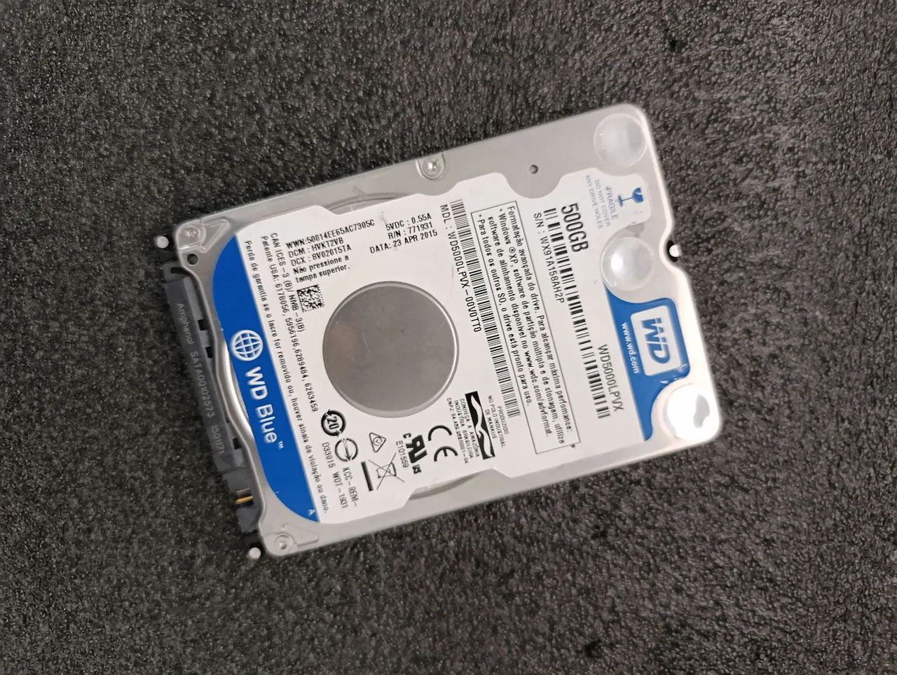 Hd 500GB saudavel slim notebook 