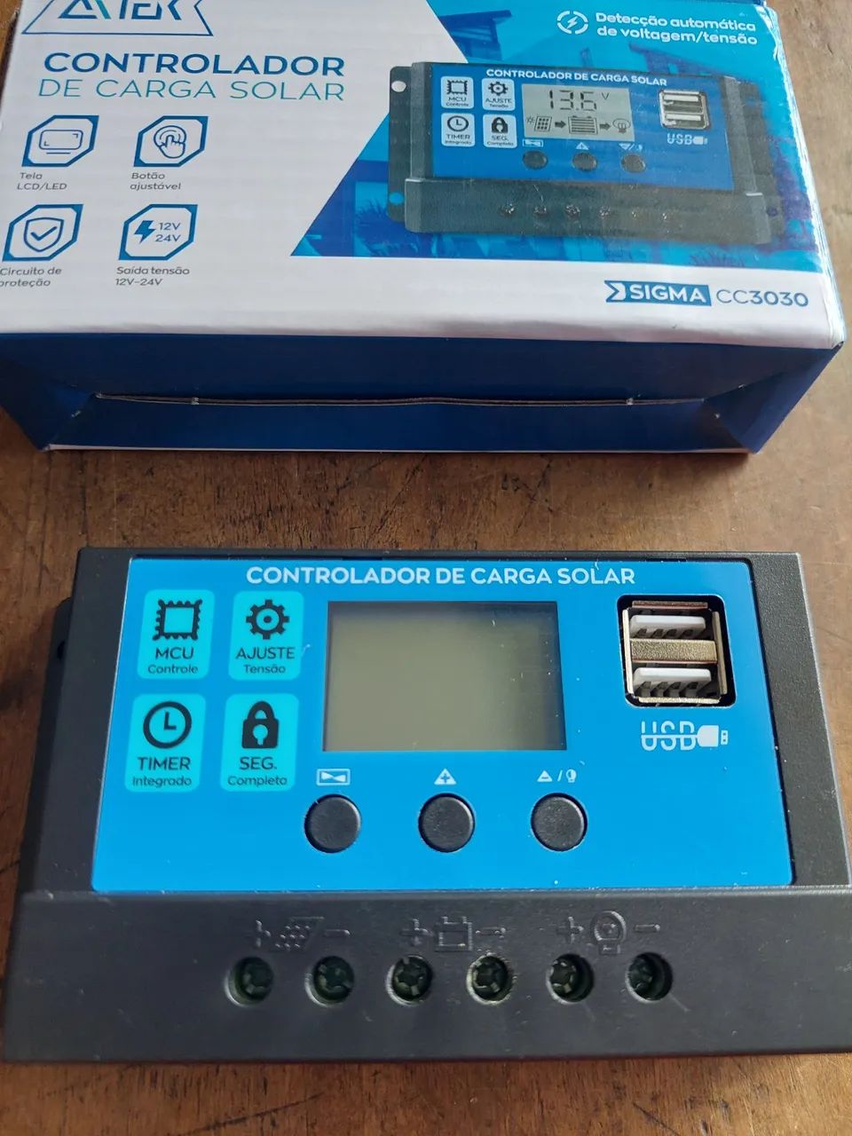 Controlador de carga solar - Foto 2