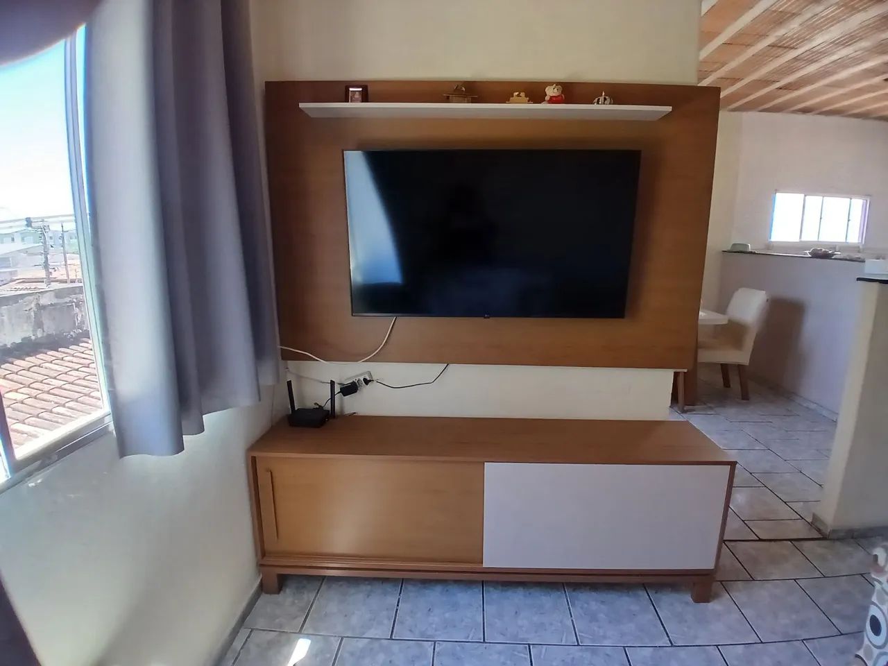 painel com balcão 