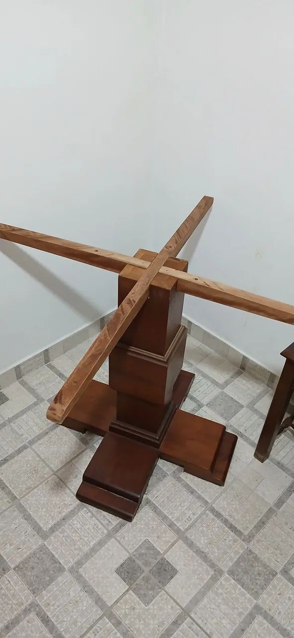Base de mesa madeira maciça  - Foto 4