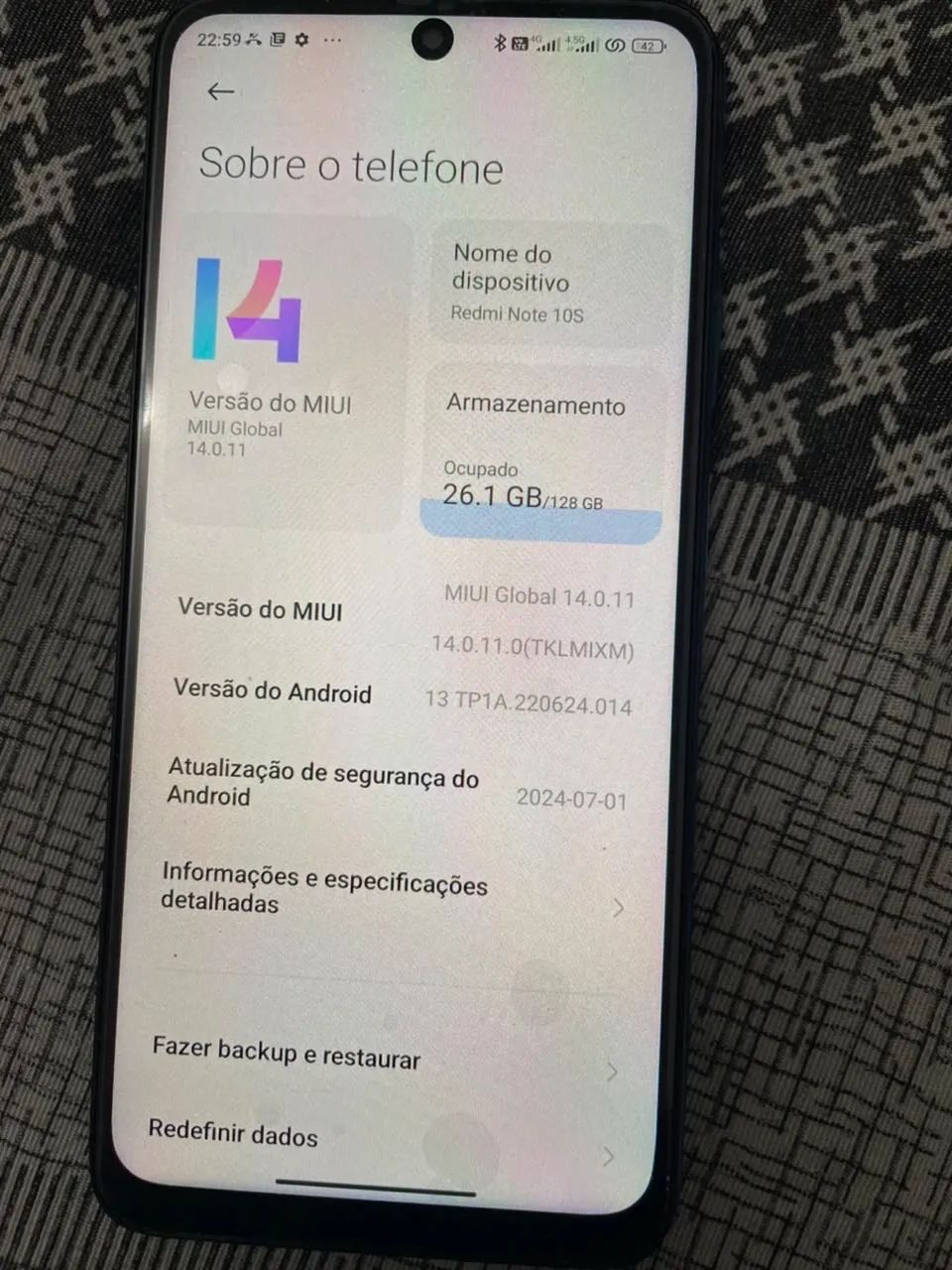 Redmi note 10S 128GB - Foto 4
