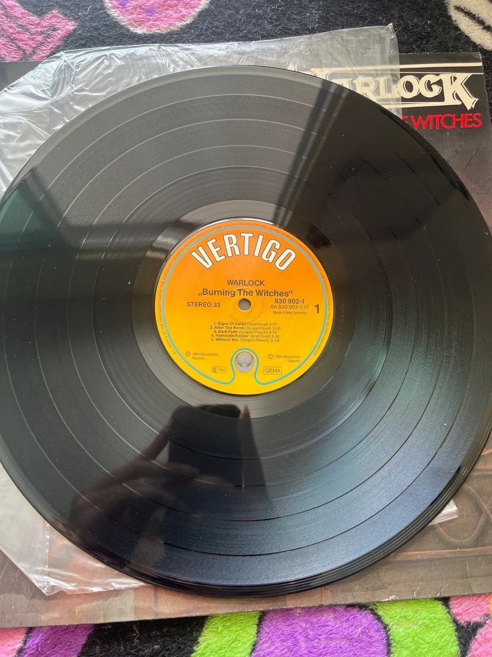 Lp Warlock - Burning the witches - IMPORTADO E DE ÉPOCA!  - Foto 3