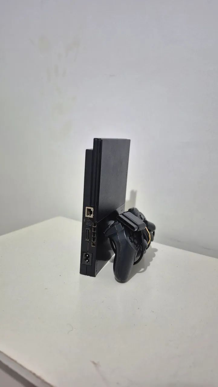 Ps2 slim completo sem defeito nenhum pronto para jogar - Foto 2