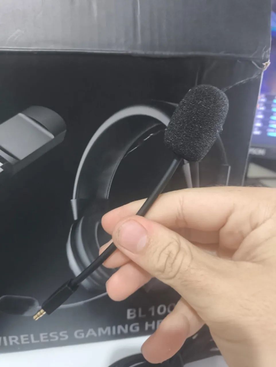 Headset GAMER BL100 PRO sem fio NOVO - Foto 3