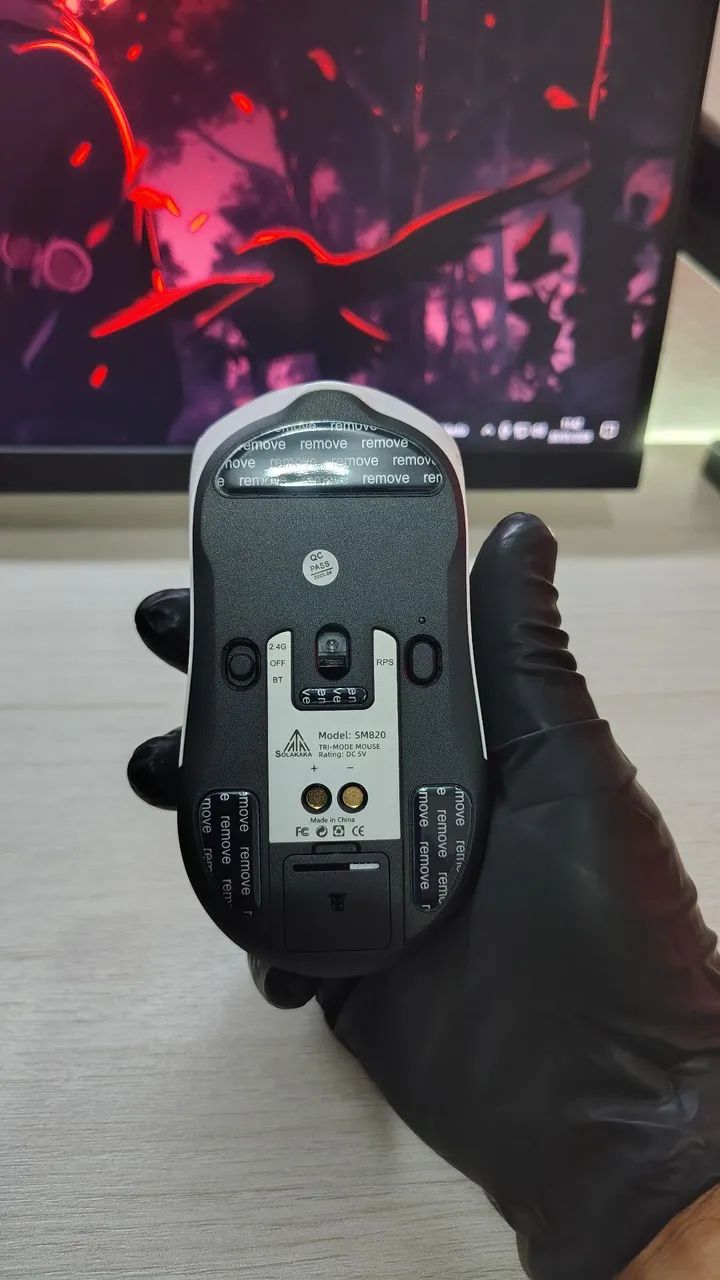 Mouse sem fio solakaka sm820 - Foto 4