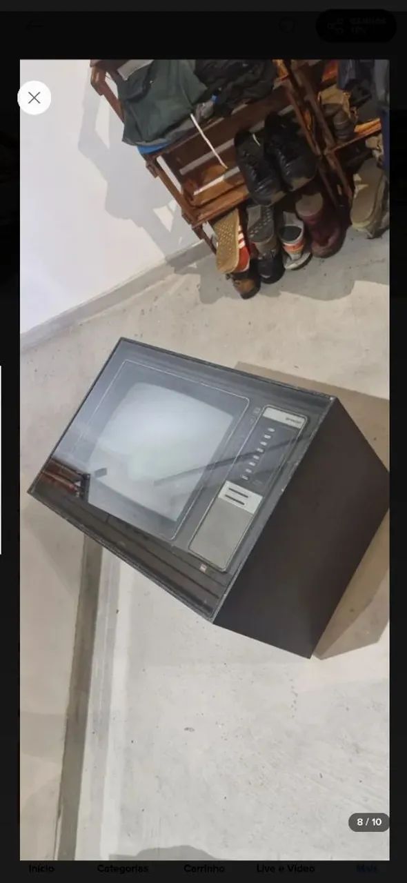 TV Antiga Vintage Sharp C-2006a (Usado) - Foto 5