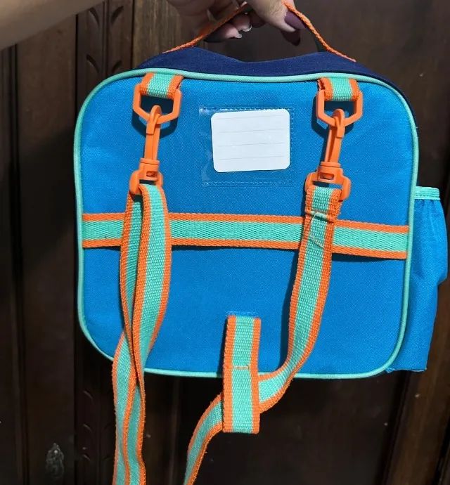 Lancheira color block menino puket  - Foto 2