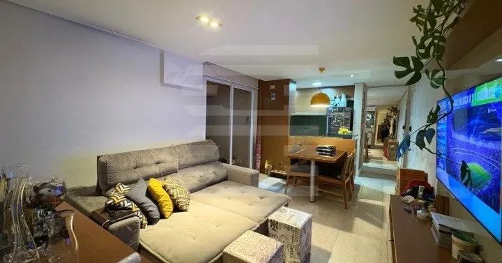 Apartamento mobiliado para alugar com 2 quartos e lazer completo - Foto 2