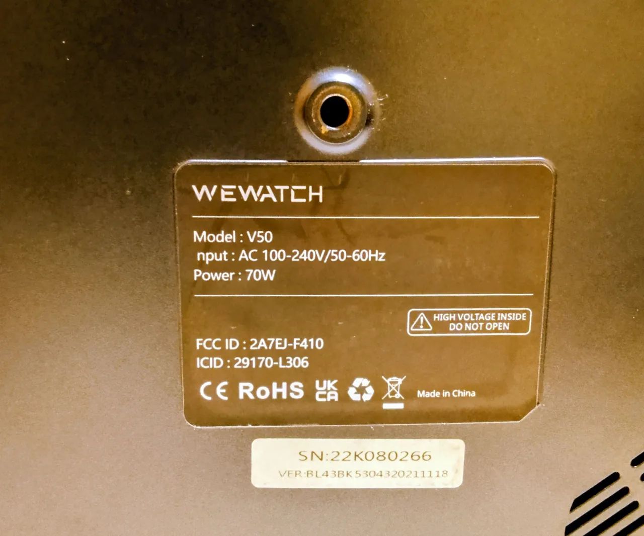 Projetor Wewatch  - Foto 4