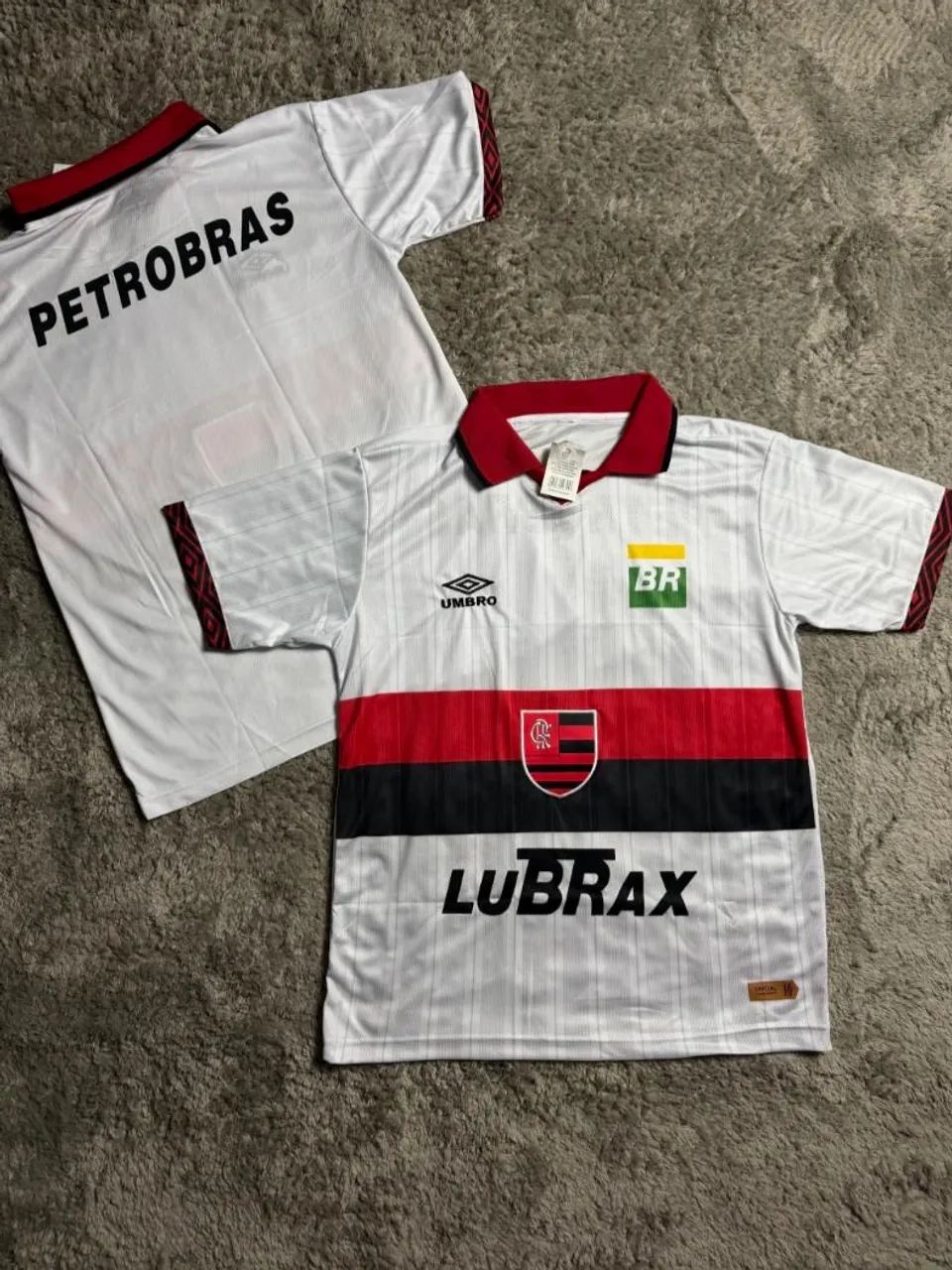 Camisa de time retrô Flamengo 1997