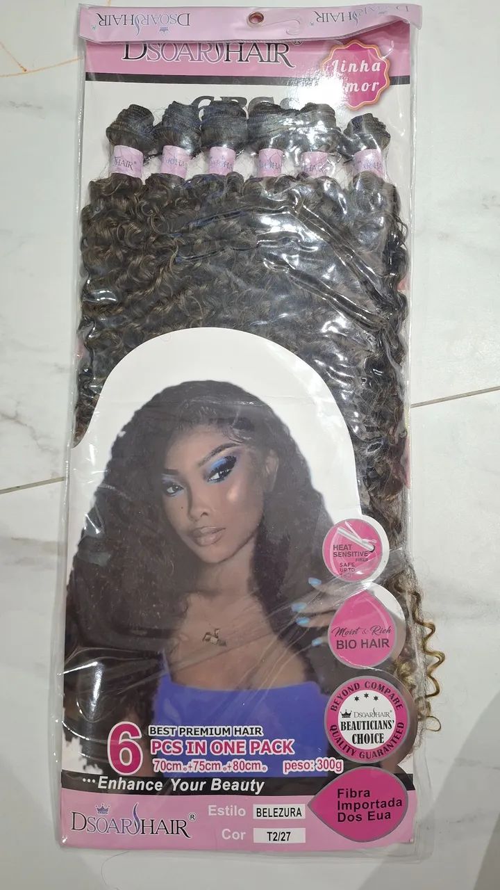 Cabelo Fibra importada - Foto 2