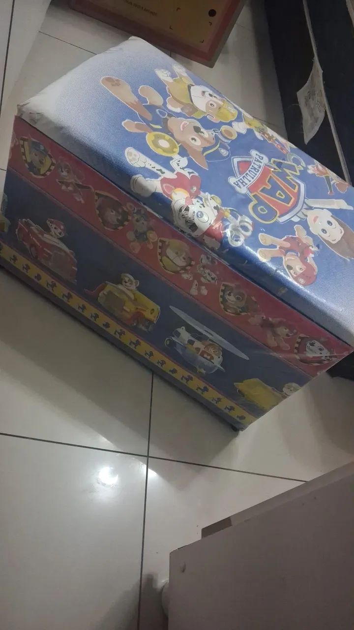 Bau infantil madeira