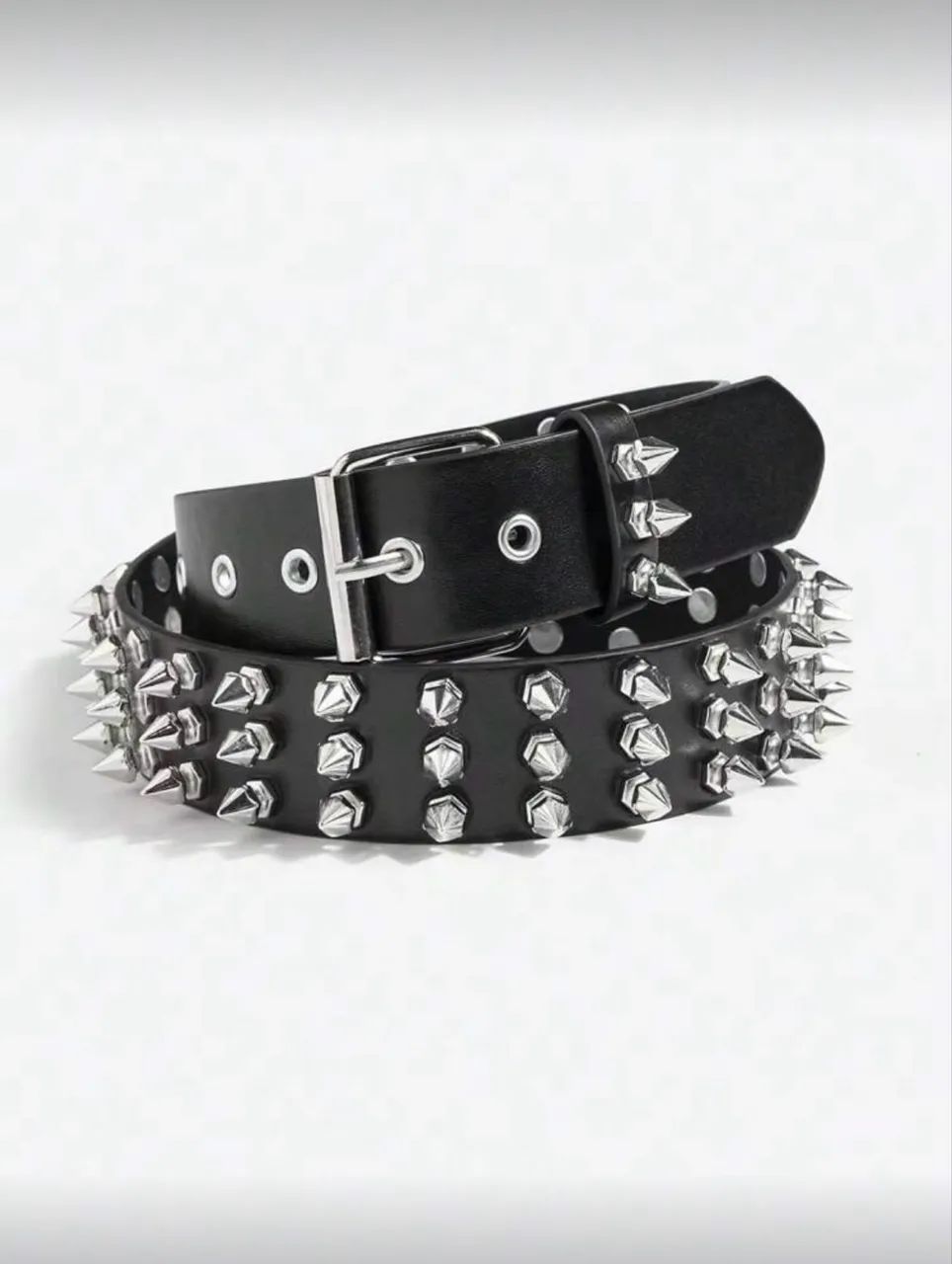 Cinto punk com spikes - Foto 4