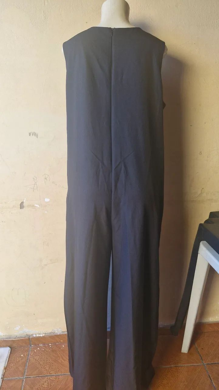 Macacão longo Plus Size veste GG  - Foto 5
