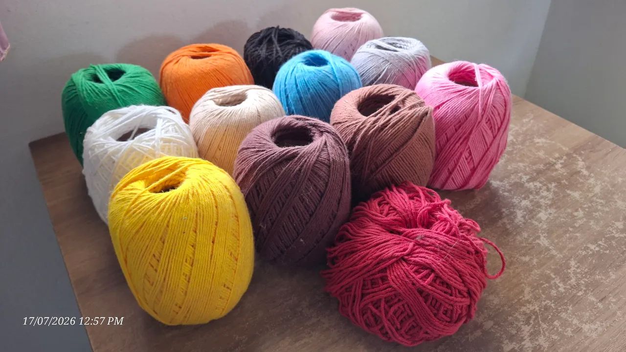 Linhas de Crochê Barroco N°6 100% Algodão - Foto 3