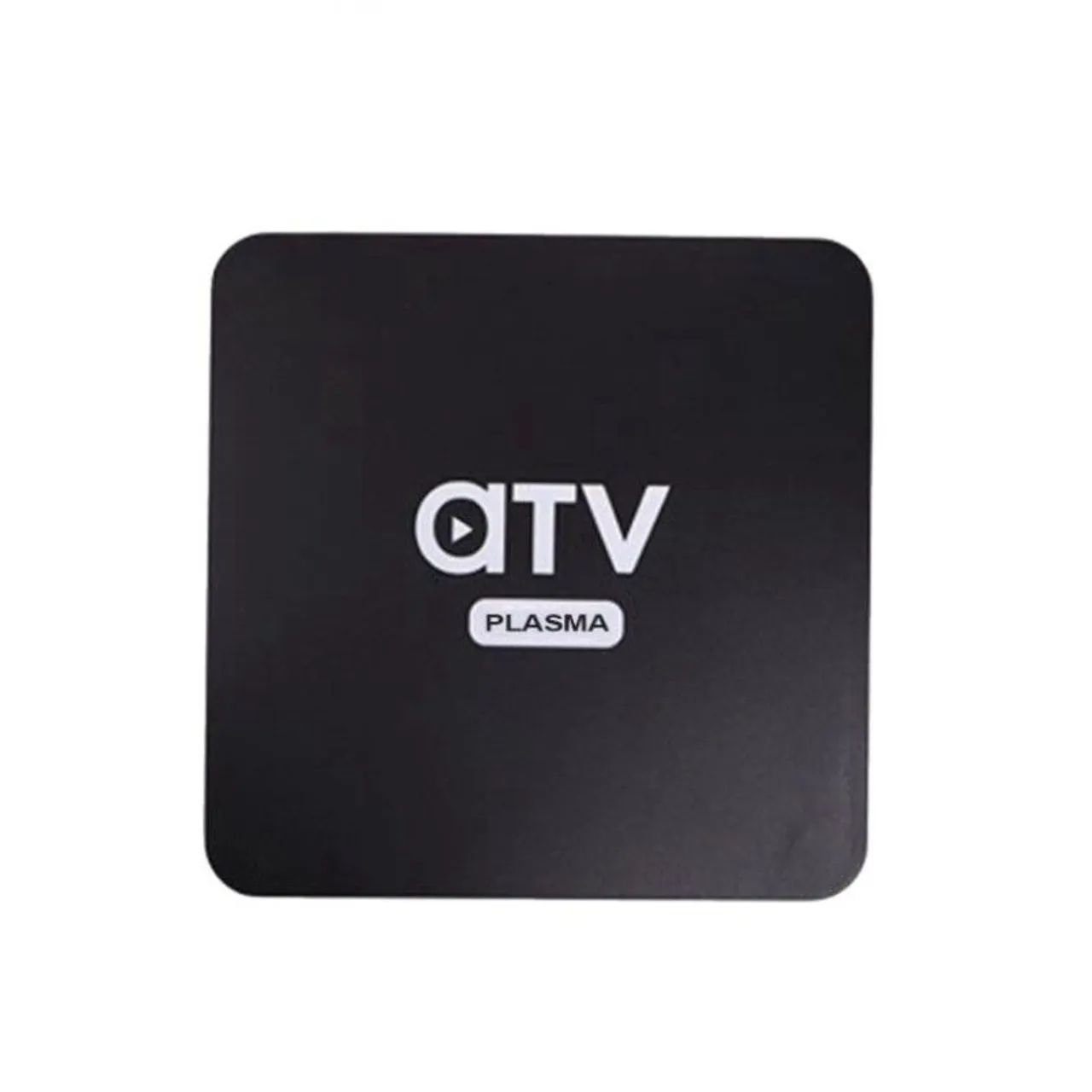 ATV Plasma 4K Receiver with 8GB Storage, 2GB RAM, Wi-Fi, Android 14 – Black
