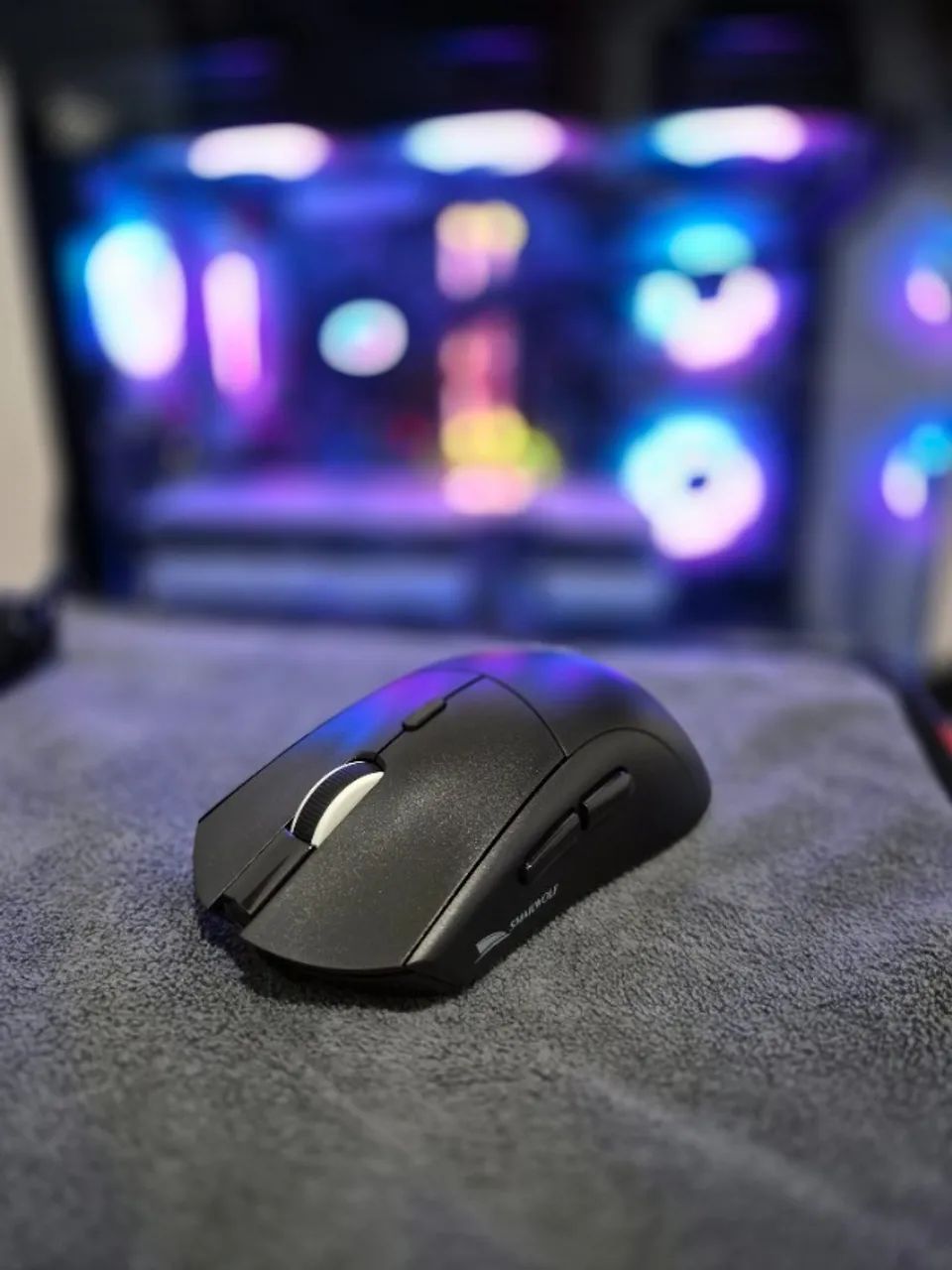 MOUSE GAMER SEM FIO SMAILWOLF RS7 - Foto 3