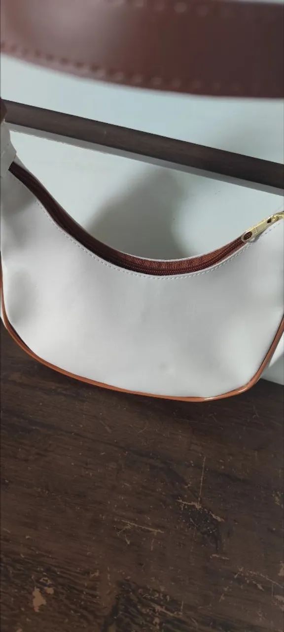 Bolsa de ombro branca - Foto 2