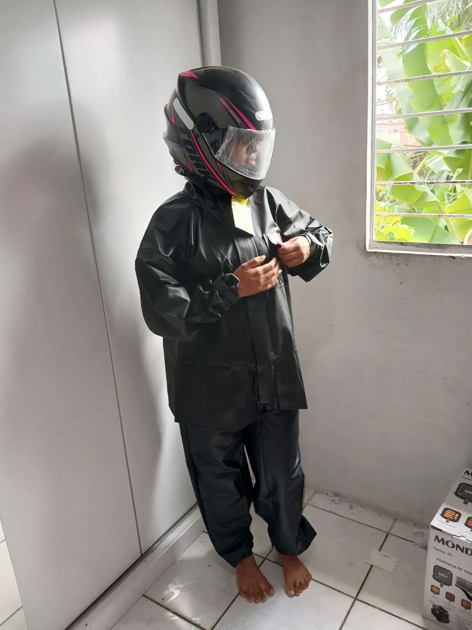 Capa de chuva feminina  - Foto 5