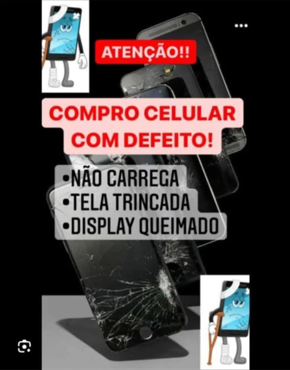 Co pro celulares para retirada de pecas