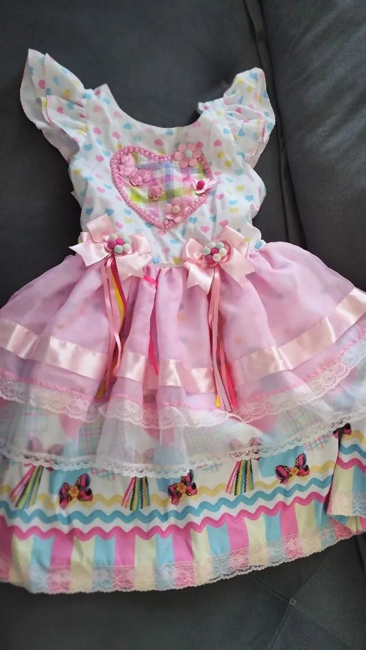 Vestido Junino Quadrilha  - Foto 5