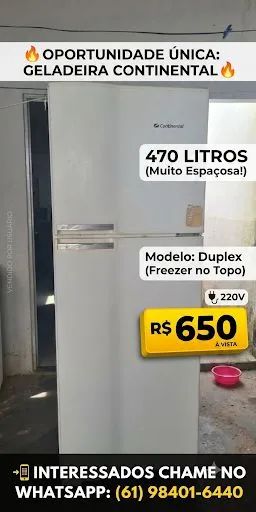 Geladeira  470 litros