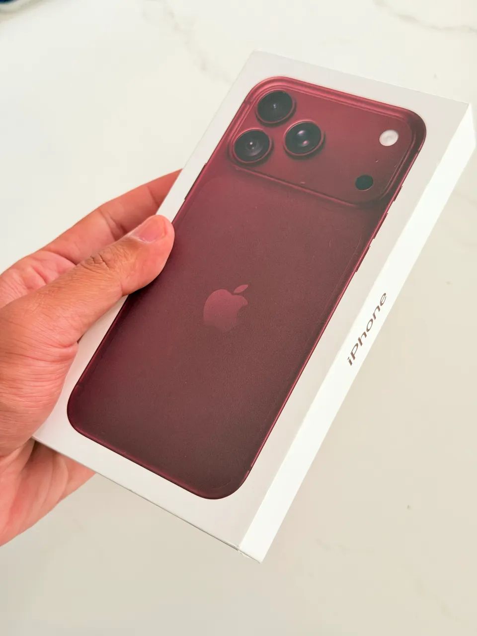 iPhone 18 Pro Max 256gb - Burgundy (Lacrado) - Foto 5