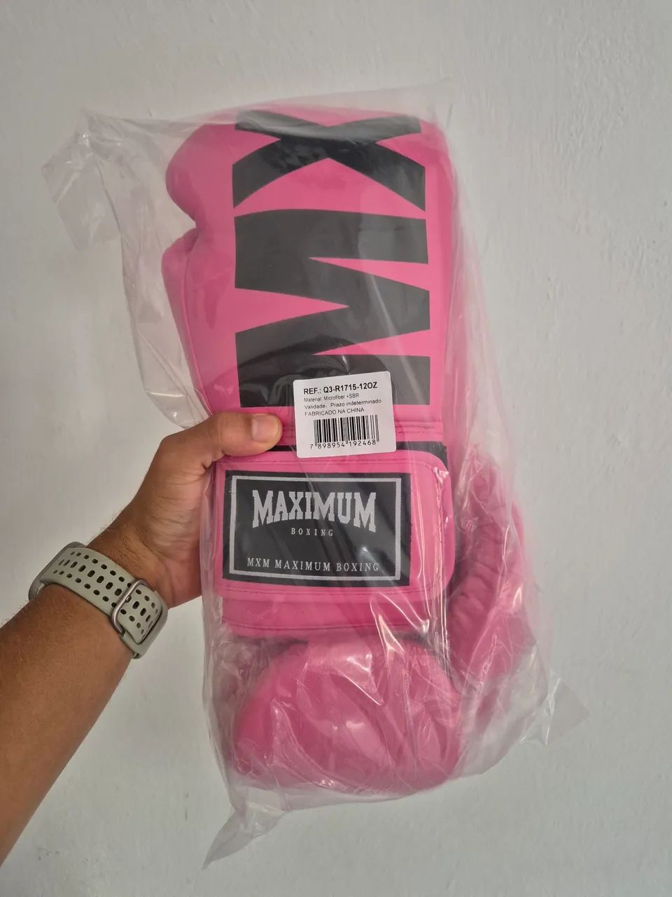 Luvas de Boxe e Muai Thay Maximum Rosa  - Foto 2