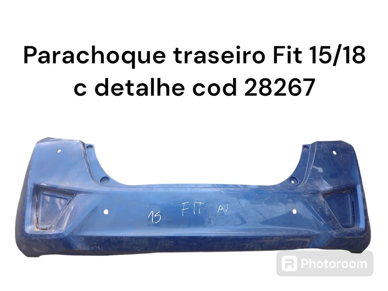 Parachoque traseiro Honda fit 