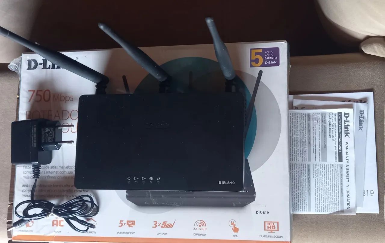 Roteador D-Link DIR-819 750Mbps - Foto 4