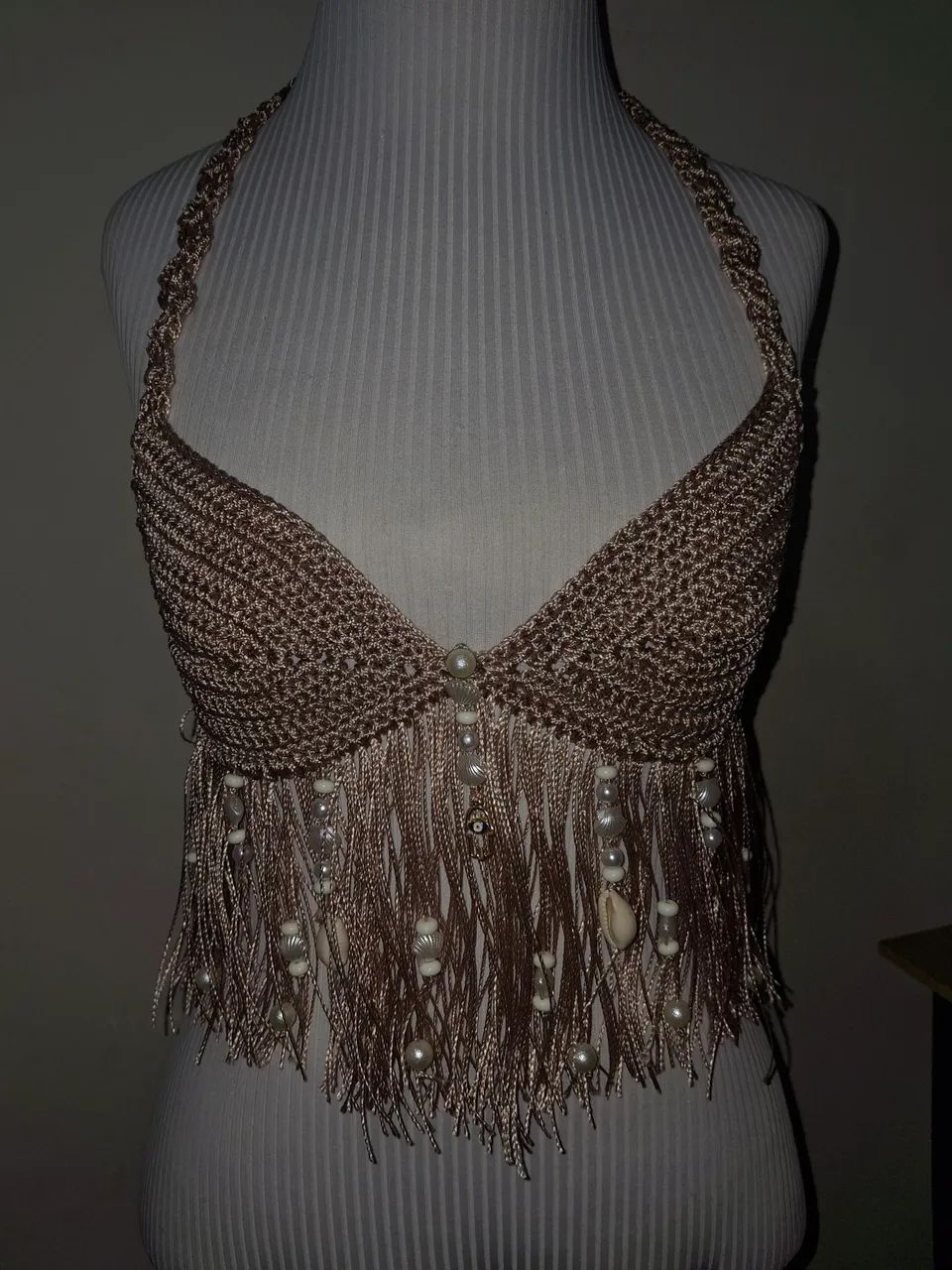 Biquini em crochet