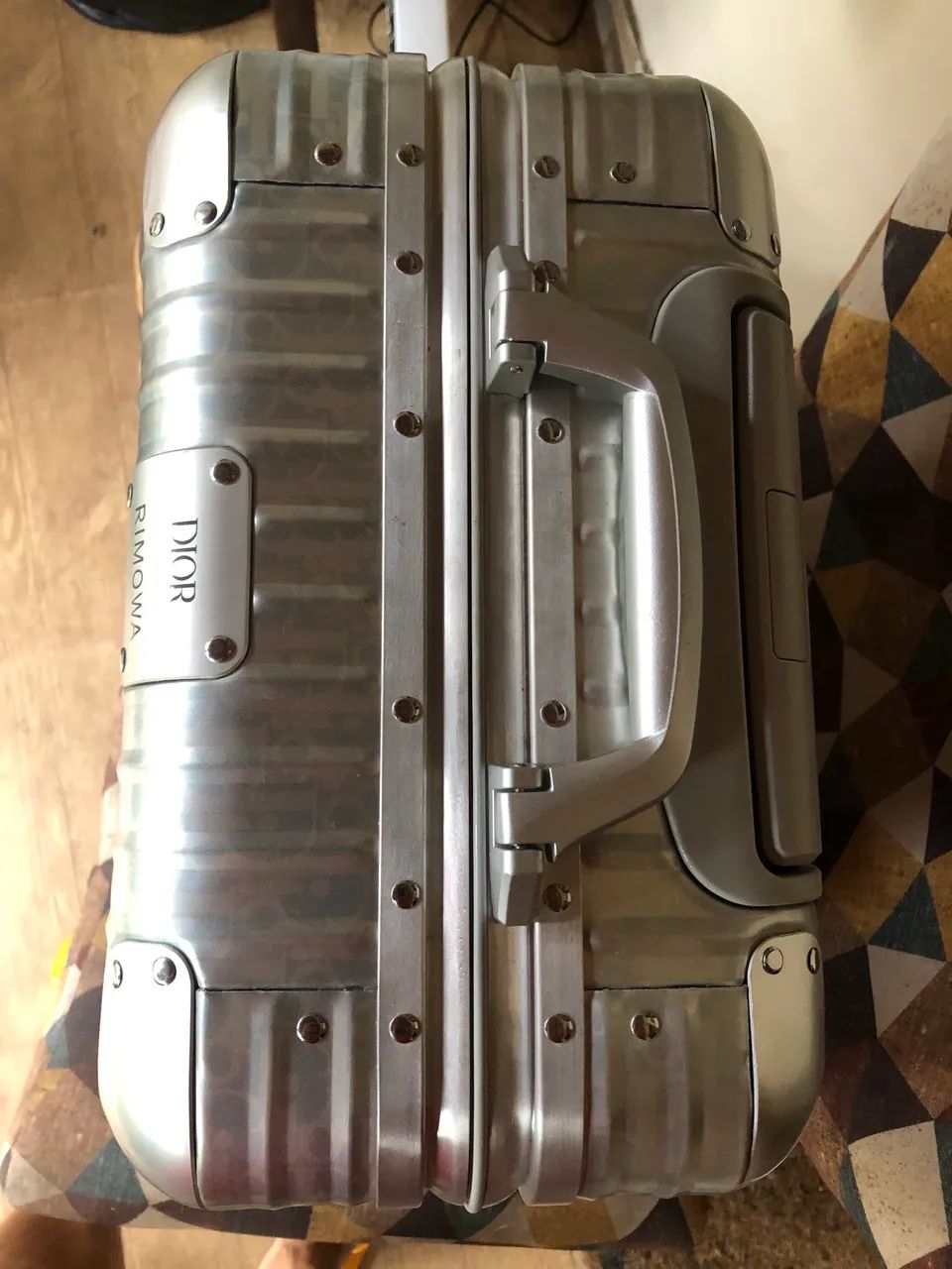 Mala Rimowa Dior degrade prata - Foto 3