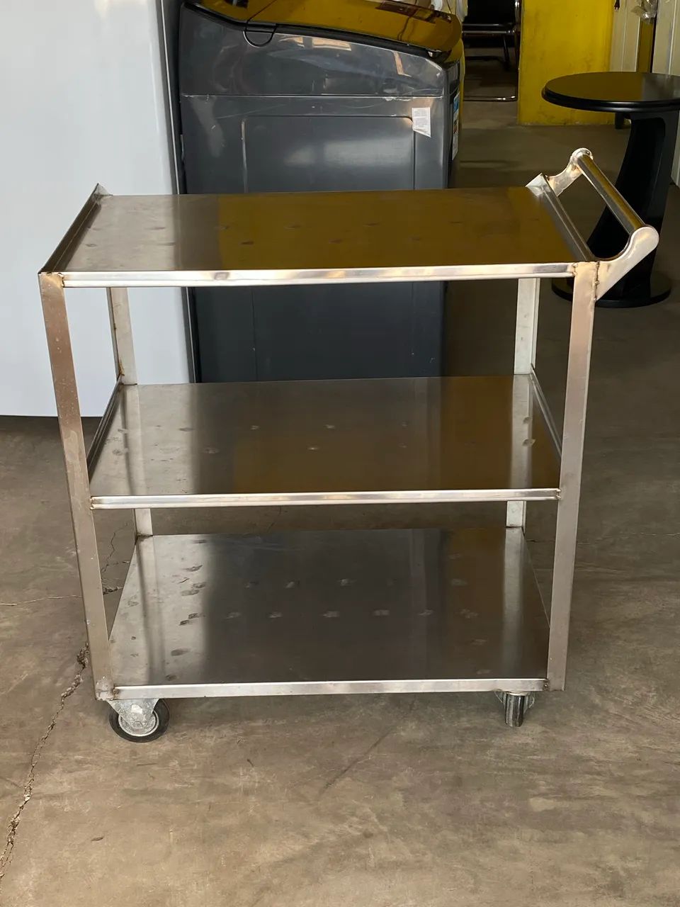 Carrinho Auxiliar Aço Inox  - Foto 3