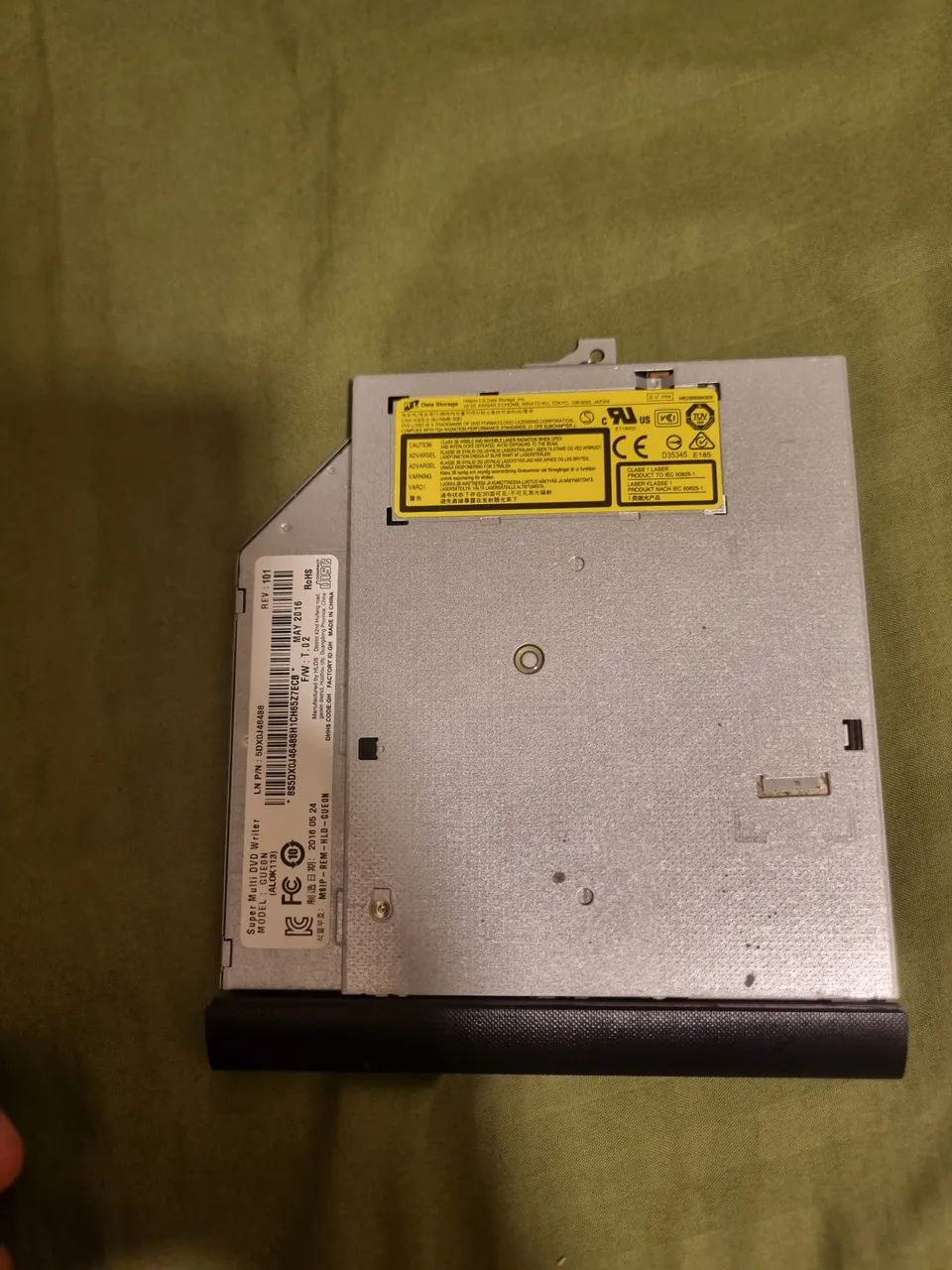 Gravador e Leitor de DVD/CD Slim para Notebook - LG HL Data Storage GUE0N