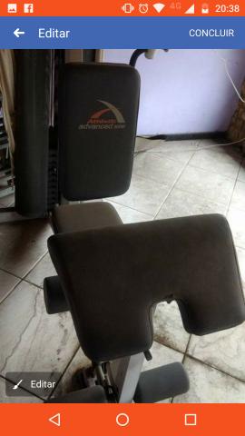 Aparelho de musculação completo
