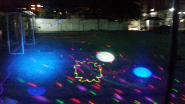 Som com iluminação e máquina de fumaça - Foto 3