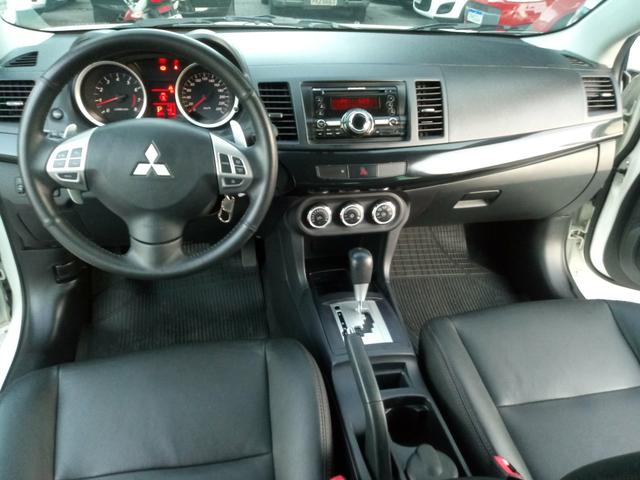 Lancer 160cv Automático Couro Rodas 18' 35.000km Revisado! Melhor que Civic! Troco - Foto 4