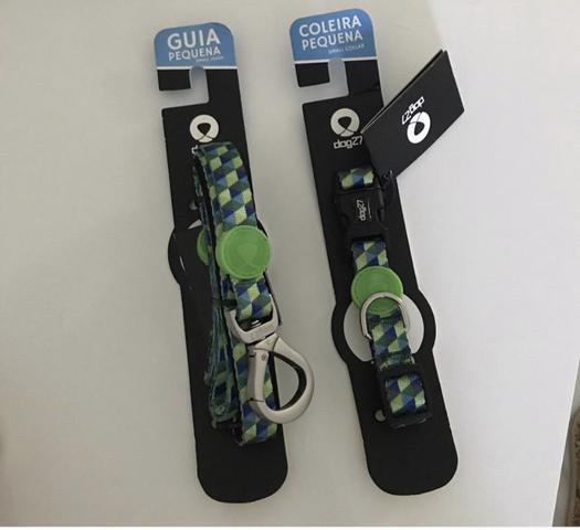 Coleira + guia pequena dog27